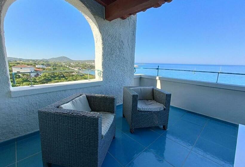 Номер Deluxe Вид на Море, Villa Tre Mari