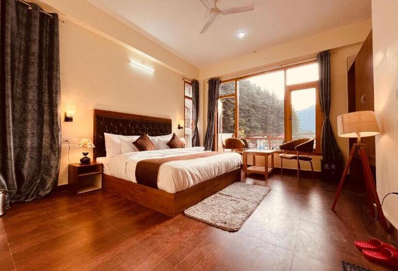 디럭스 룸, Winterline Resort, Kasol   A Four Star Luxury Resort