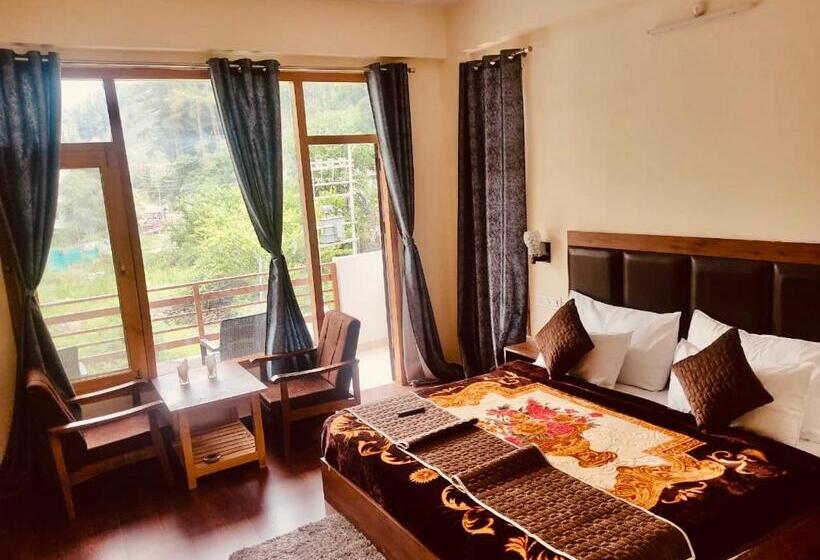 디럭스 룸, Winterline Resort, Kasol   A Four Star Luxury Resort