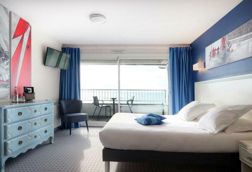استودیوی استاندارد با چشم‌انداز دریا, Hôtel La Petite Sirène Quiberon