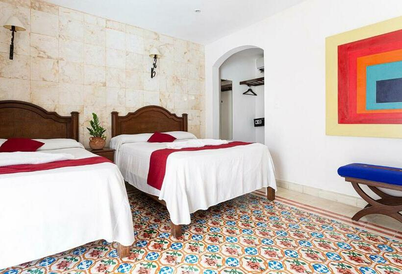 Номер Стандарт 2 Двуспальные Кровати, La Aurora Hotel Colonial