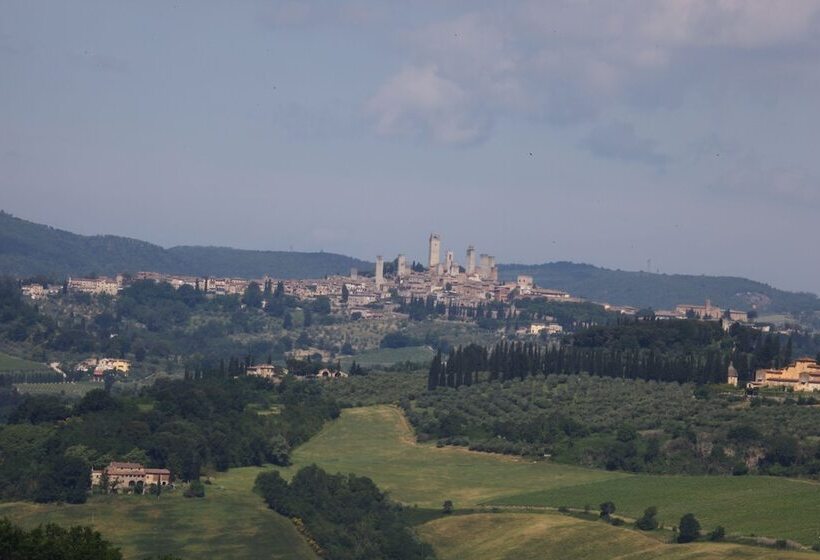 带1个卧室带观景的公寓, Podere Il Pino