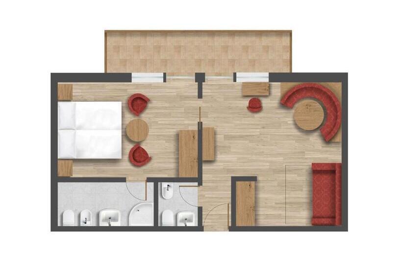 Люкс 2 Спальни, Villa Eden