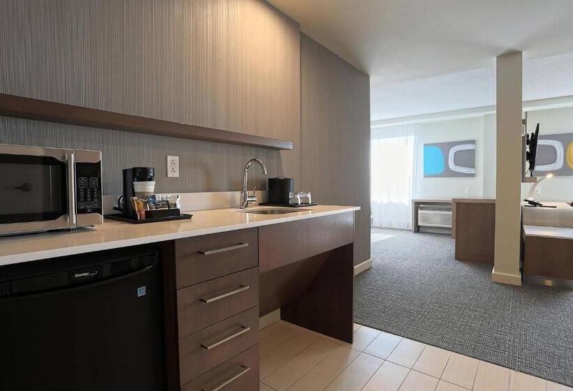 キングサイズベッドのスイートルーム, Courtyard By Marriott Montreal West Island/baie D’urfe
