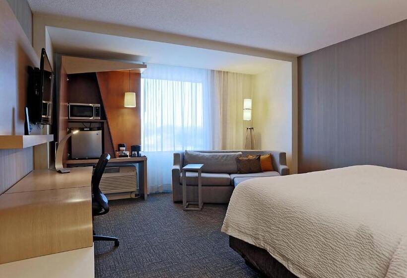 キングサイズベッドのスタンダードルーム, Courtyard By Marriott Montreal West Island/baie D’urfe