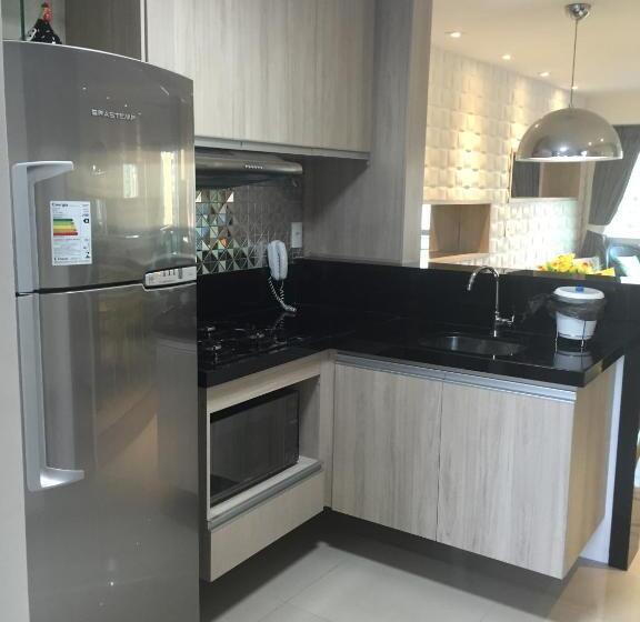 Апартаменты Deluxe 2 Спальни, Vip Beira Mar Residence