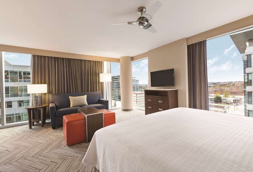 带双人床的标准工作室, Homewood Suites By Hilton Washington Dc Capitolnavy Yard