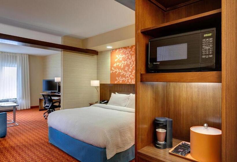 스탠다드 스튜디오 킹침대, Fairfield Inn & Suites By Marriott Lincoln Southeast