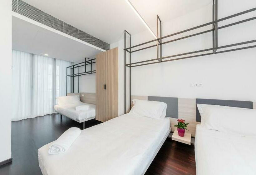 スタンダードトリプルルーム, Camplus Roma Casa Per Ferie