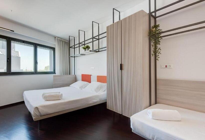 1ベッドルームアパートメントをつなぐ, Camplus Roma Casa Per Ferie