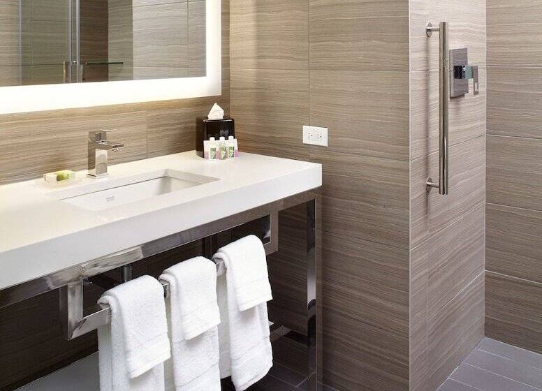 اتاق استاندارد با 2 تخت دوبل, Hilton Garden Inn New York Times Square North