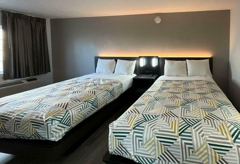 4인용 스탠다드 룸, Motel 6 Lafayette, In