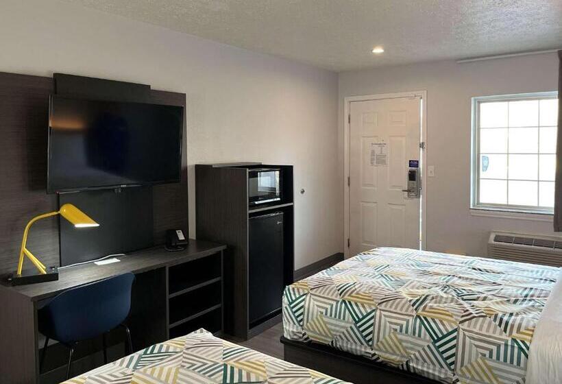 디럭스 4인 룸, Motel 6 Lafayette, In