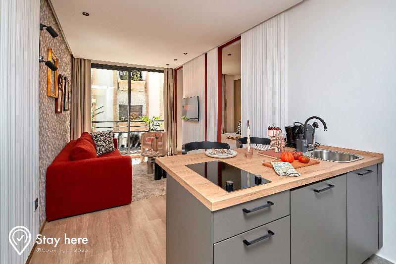 带1个卧室的豪华公寓, Stayhere Casablanca   Maarif   Elite Residence