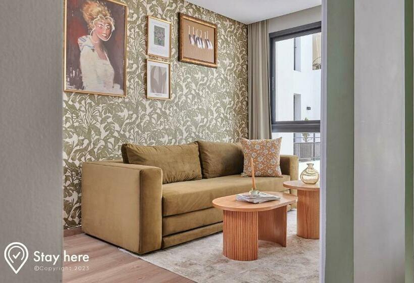 带1个卧室的豪华公寓, Stayhere Casablanca   Maarif   Elite Residence