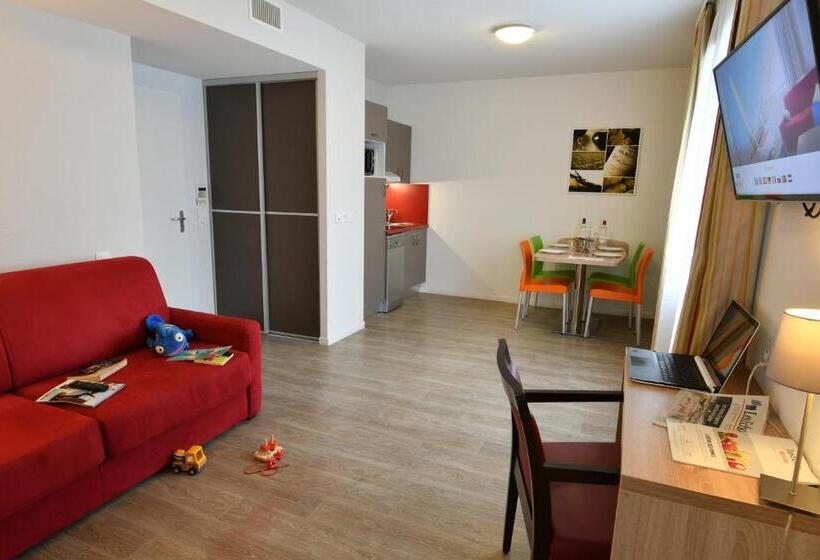 Апартаменты 1 Спальня, Appart Hôtel Mer & Golf City Bordeaux Bassins à Flot