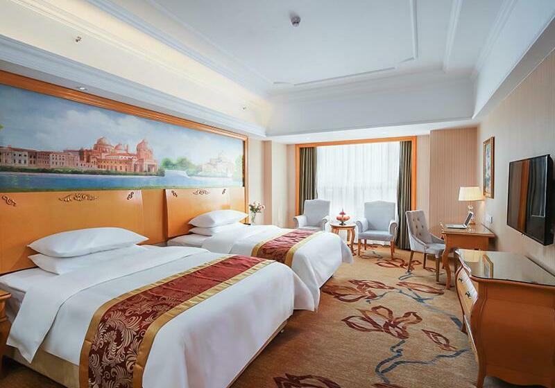 Quarto Familiar Deluxe, Vienna International Hotel Wuxi Huishan Yanqiao Metro Station