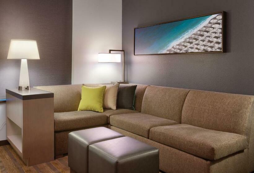 Standard Room King Bed Adapted for people with reduced mobility, Hyatt House At Anaheim Resort/convention Center