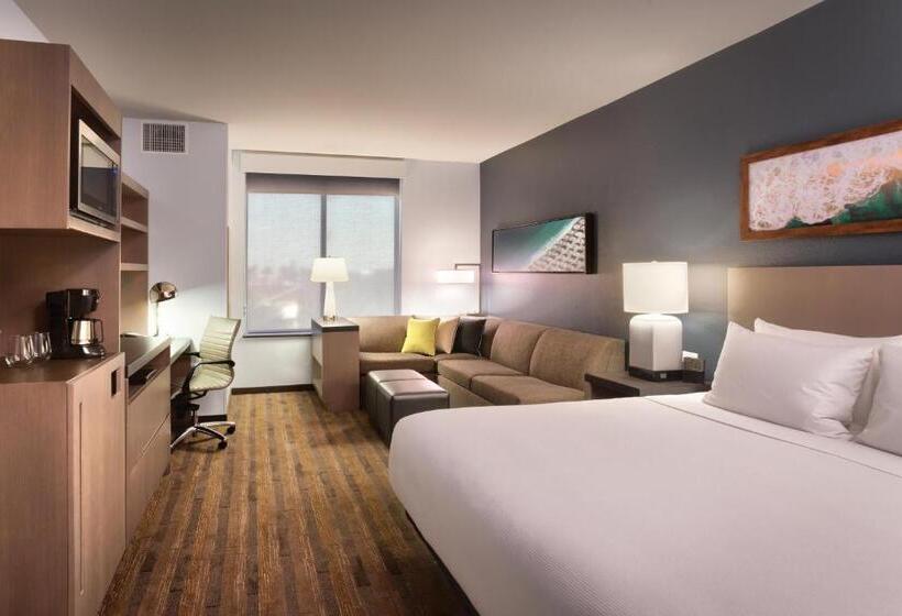 Standard Room King Size Bed, Hyatt House At Anaheim Resort/convention Center