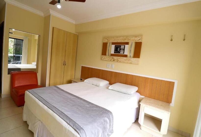 Standard Room with Balcony Side Sea View, Charme Hotel Guarujá Frente Mar