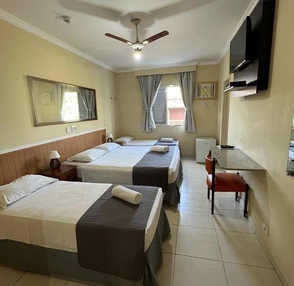اتاق استاندارد چهار تخته, Charme Hotel Guarujá Frente Mar