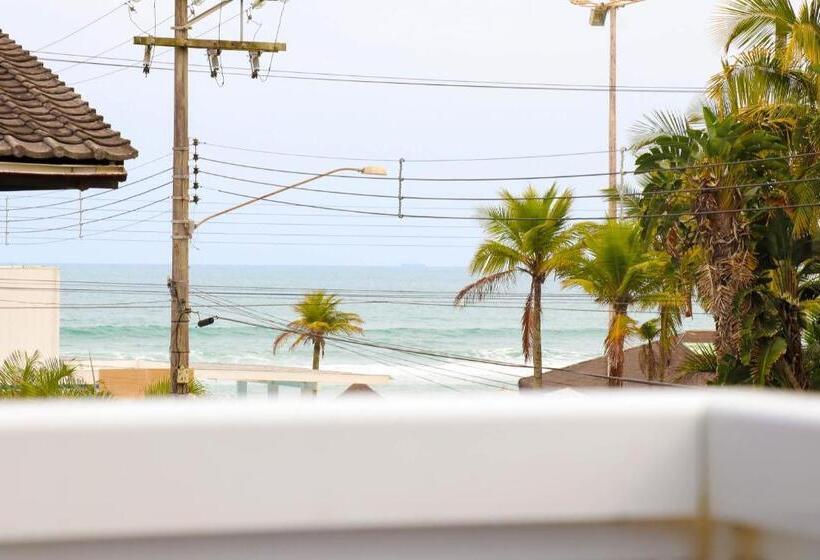 اتاق استاندارد سه نفره با چشم‌انداز کنار دریا, Charme Hotel Guarujá Frente Mar