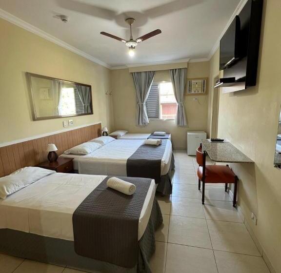 اتاق استاندارد چهار تخته, Charme Hotel Guarujá Frente Mar