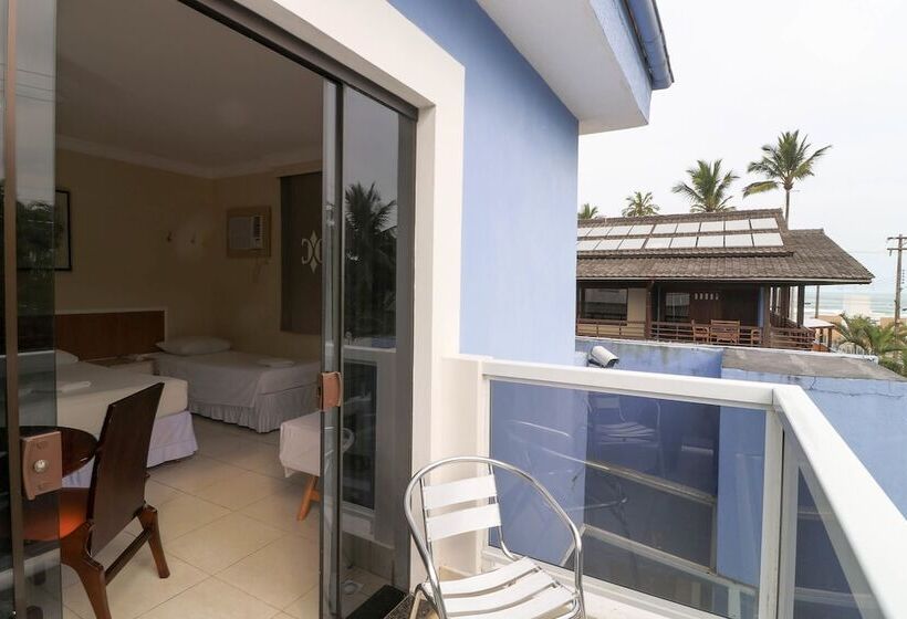 اتاق استاندارد سه نفره با چشم‌انداز کنار دریا, Charme Hotel Guarujá Frente Mar