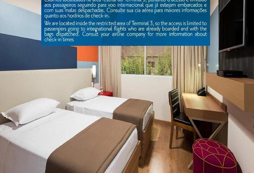 Номер Superior, Tryp By Wyndham São Paulo Airport   Hotel De Transito Terminal 3  Lado Ar   área Restrita á Passagei