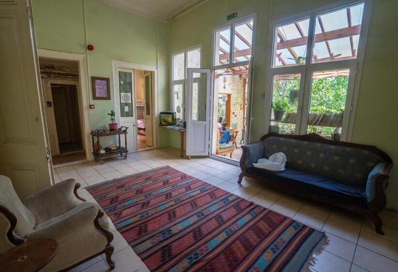 اتاق استاندارد با چشم‌انداز باغ, Lotus Garden Hostel Izmir