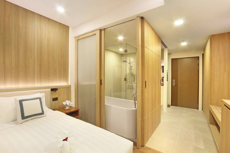 استودیو استاندارد با چشم‌انداز استخر, Plaai Prime Hotel Rayong Sha Extra Plus