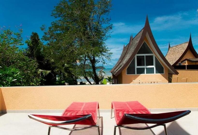 اتاق لوکس با بالکن و چشم‌انداز دریا, Siam Royal View Resort Apartments