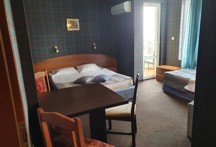 带海景的标准房, Family Hotel Lazuren Briag