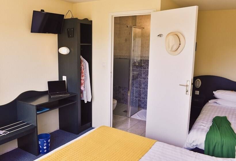 Трехместный Номер Стандарт Вид на Сад, Hôtel Heod   Binic   Saint Quay Portrieux