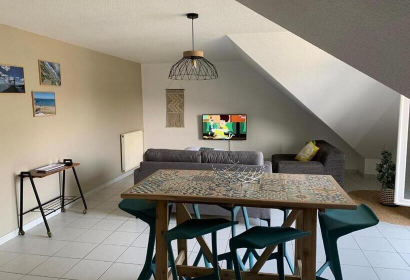 Апартаменты 1 Спальня Вид на Сад, Hôtel Heod   Binic   Saint Quay Portrieux