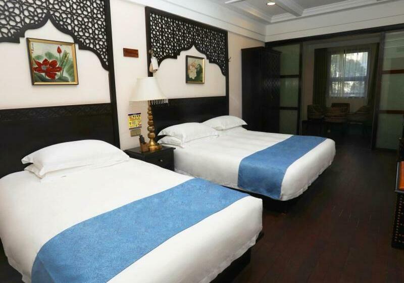 Семейный Номер, Greentree Eastern Hotel Yueqing Shifu Chenmu Square