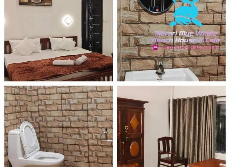 Номер Deluxe Вид на Море, Marari Blue Whale Beach House