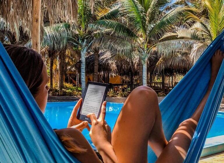 اتاق یک تخته با چشم‌انداز استخر, Casa Sebas Máncora   Pool Beach