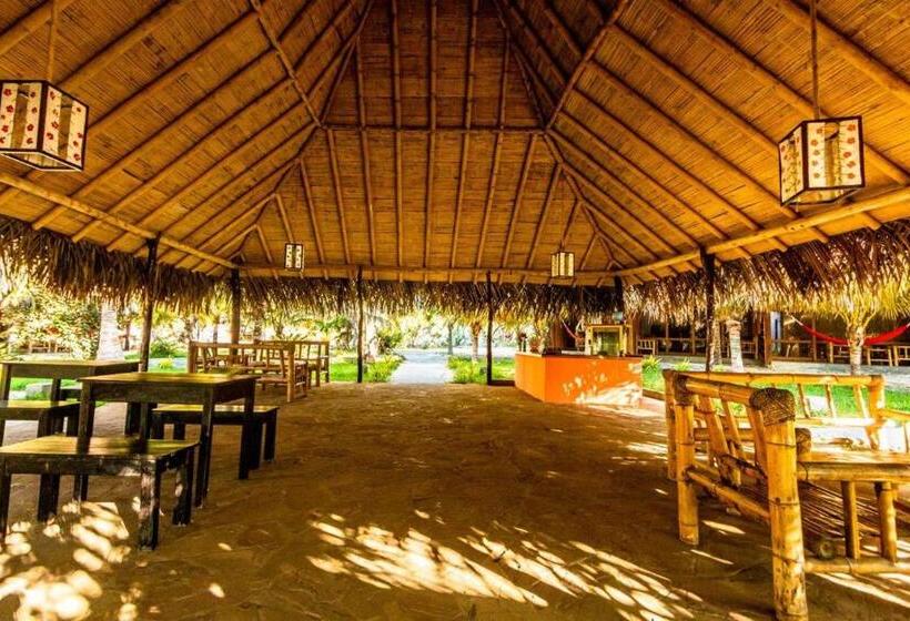اتاق یک تخته با چشم‌انداز استخر, Casa Sebas Máncora   Pool Beach