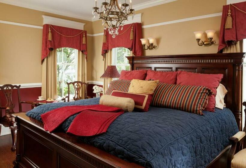 디럭스 룸 킹사이즈 침대, The Tower Cottage Bed And Breakfast
