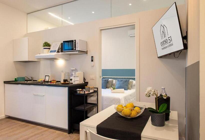 آپارتمان 1 خوابه با بالکن, Corso51 Suite Apartments