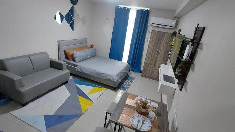 스탠다드 발코니 스튜디오, Dracarys Place 2 Condo With Balcony Unlimited Wifi Lapulapu City View