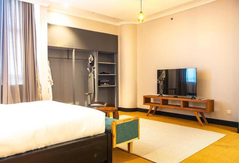 디럭스 룸 킹사이즈 침대, Sanna Boutique