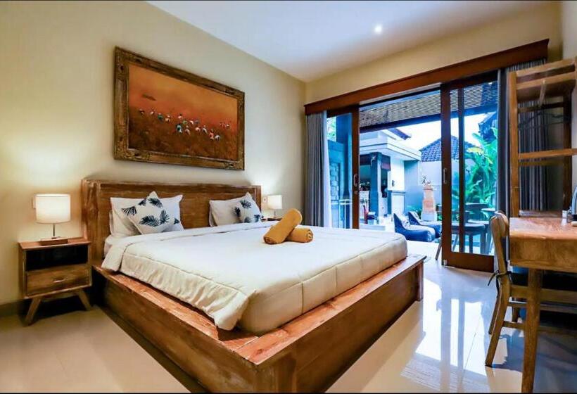 标准间, Harmony House: Just Built, 2 Min Ubud Center /2