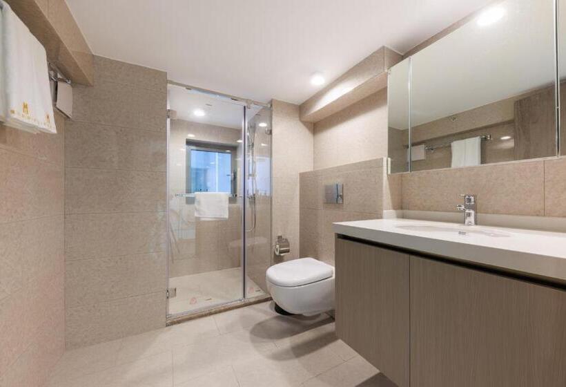 Quarto Triplo Estandar, Mandi International Apartment   Guangzhou Financial City Sanxi Metro Station