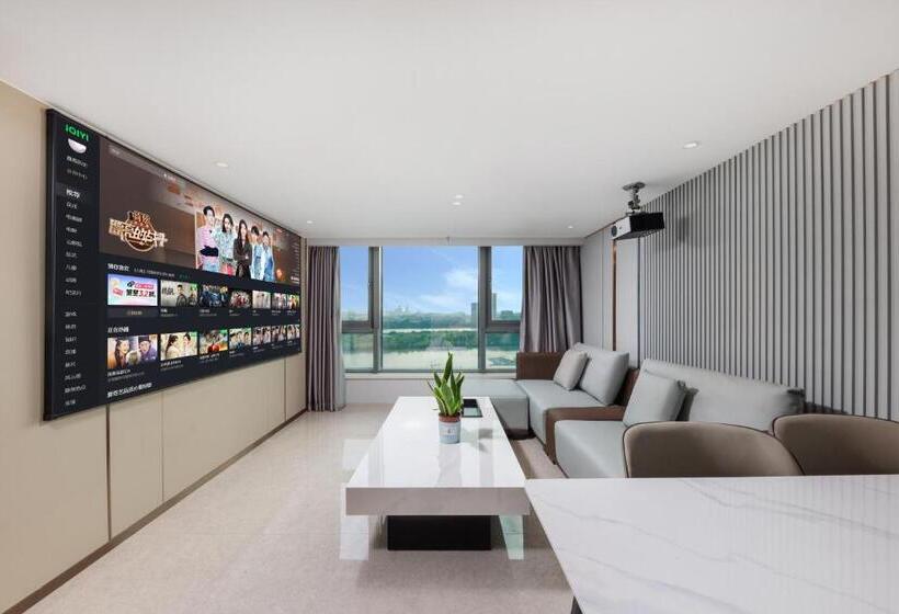 Quarto Triplo Estandar, Mandi International Apartment   Guangzhou Financial City Sanxi Metro Station