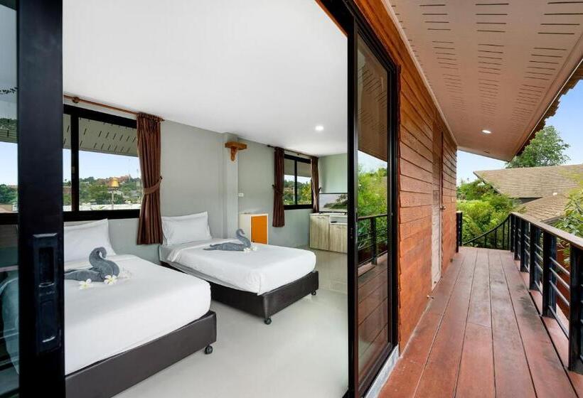 Номер Стандарт Трехместный, Chill Inn Samui Hostel And Restaurant