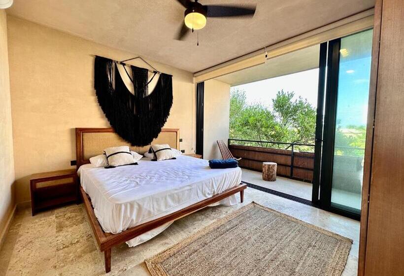バルコニー付き１ベッドルームアパートメント, Casa Xila By Gekkot Travel