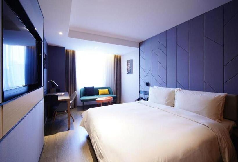스탠다드 룸, Atour Hotel Gangding Metro Station Taikoo Hui Tianhe Guangzhou     Free Shuttle Bus Service Between