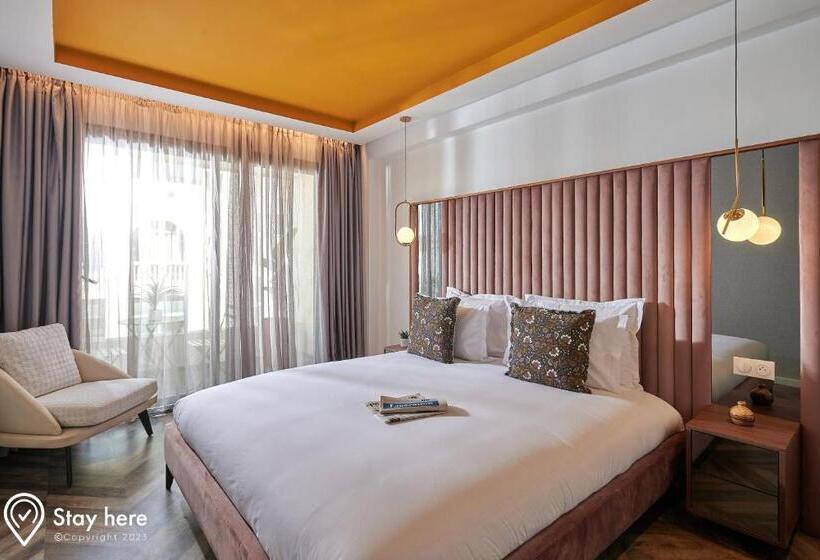 バルコニー付きデラックスルーム, Stayhere Rabat   Agdal 4